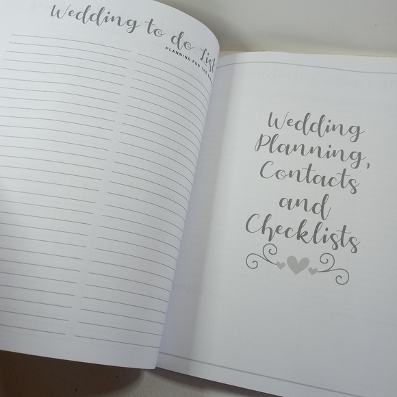 Mother of the Bride Wedding Planner & Organizer: Large White Roses Wedding Plan - Picture 8 of 12